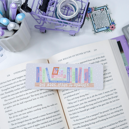 One Book Leads to Another Bookmark