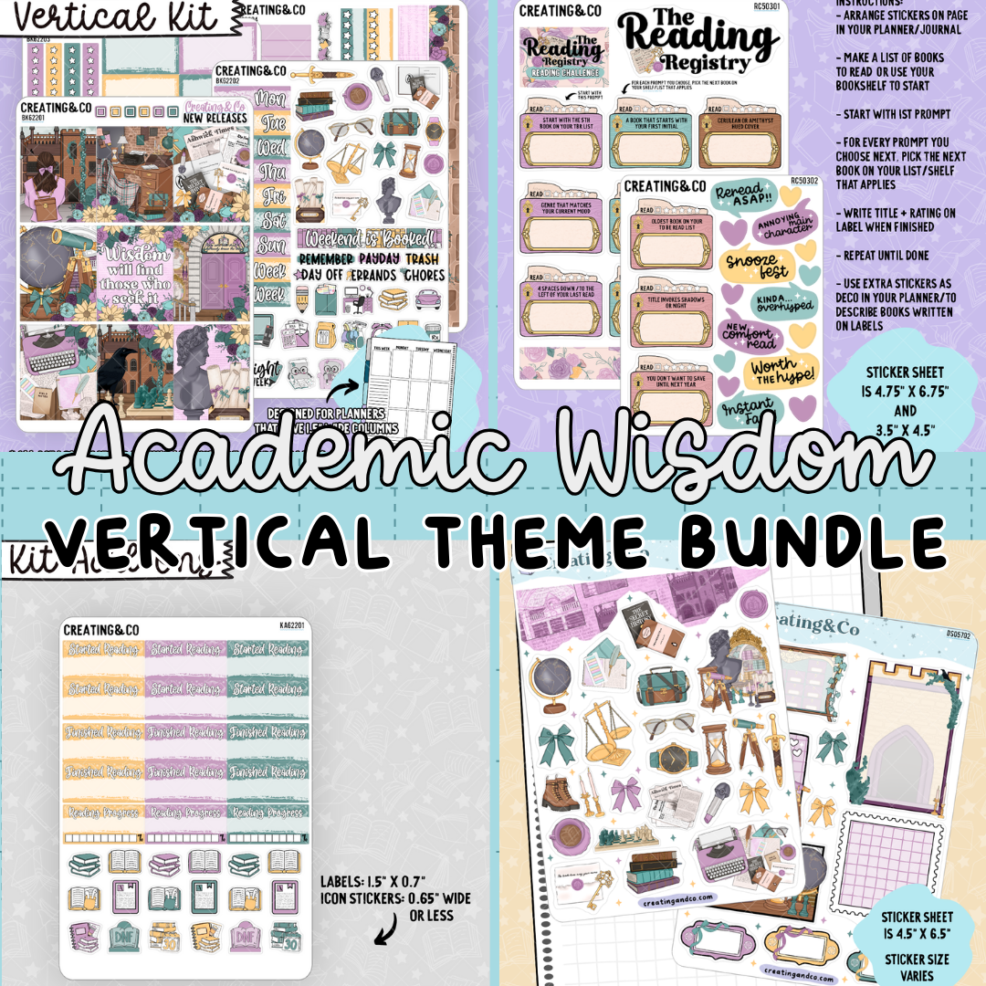 Academic Wisdom Vertical Kit + Challenge Bundle