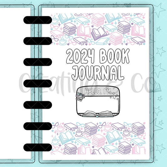 2024 Year Overview Bookish Inserts Build Your Own Book Journal System