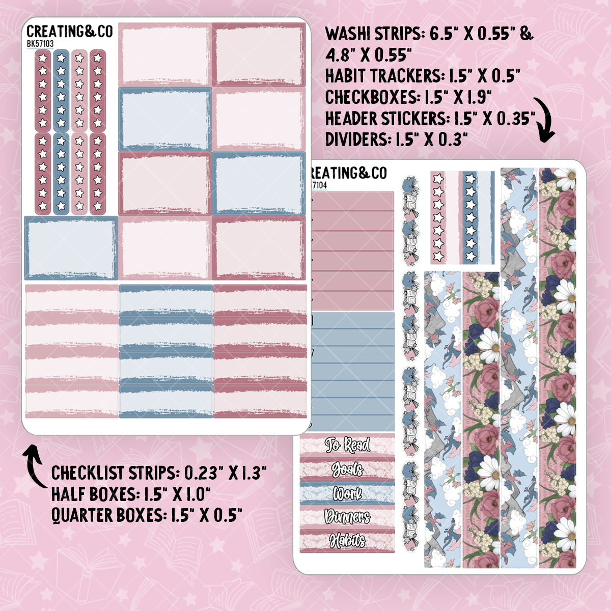 For the Sky Vertical Weekly Planner Kit - BK571