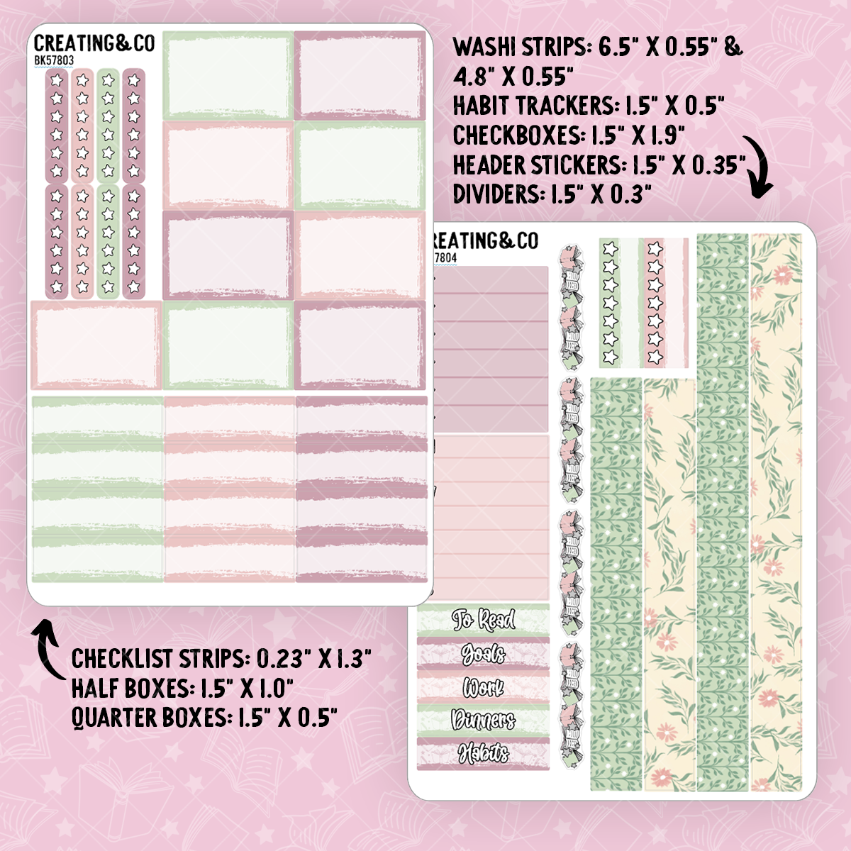 Fantasy Worlds Vertical Weekly Planner Kit - BK578
