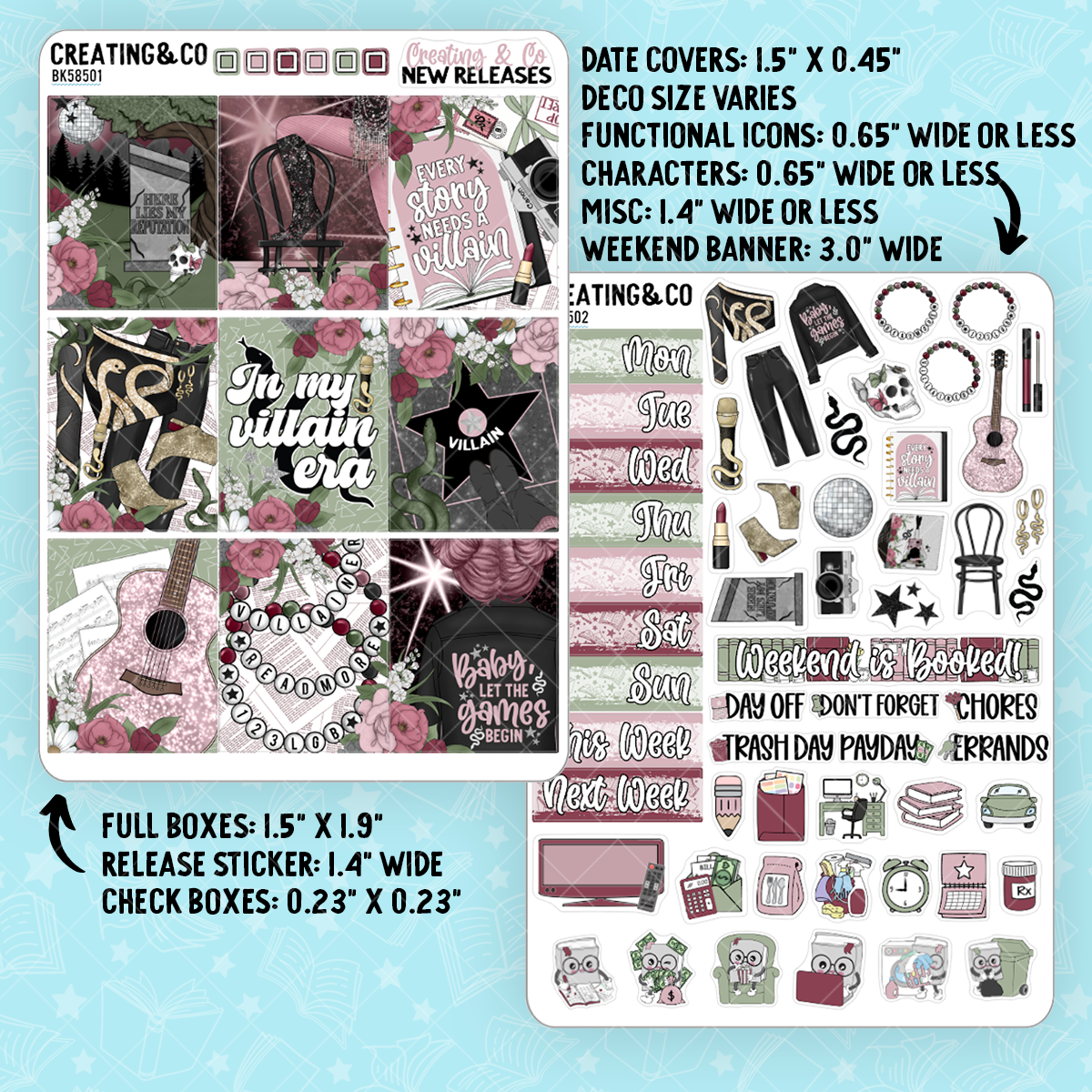 Villain Era Reading Challenge Bundle