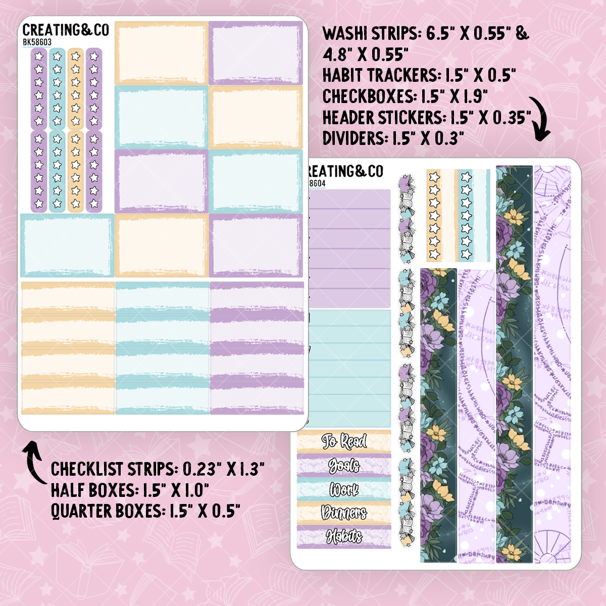 Stars Align Vertical Weekly Planner Kit - BK586