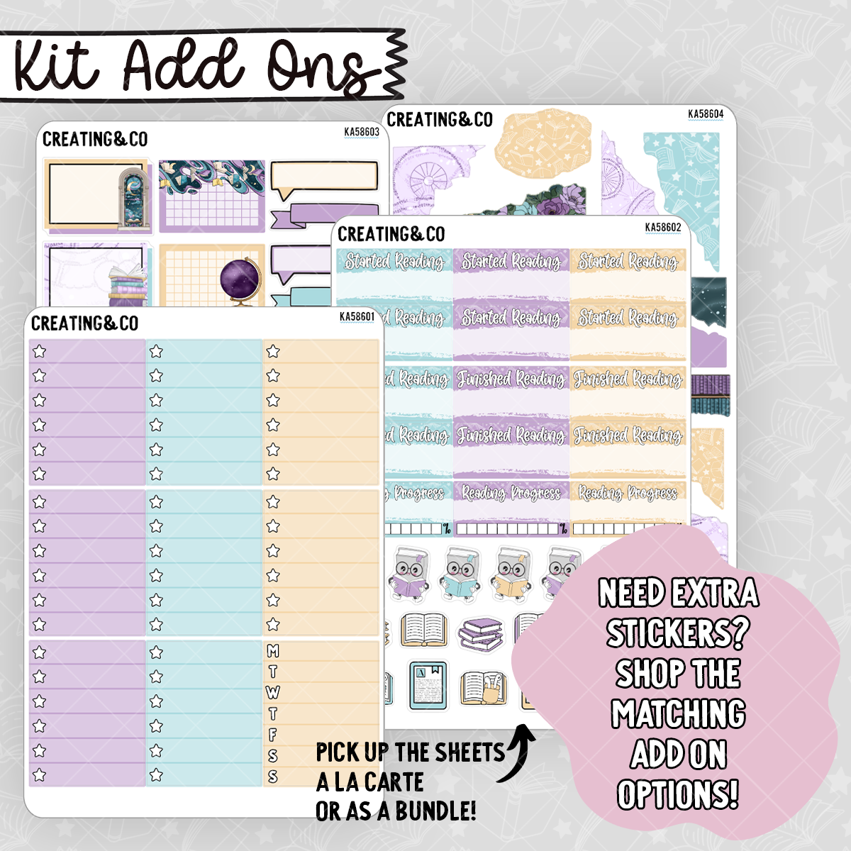 Stars Align Vertical Weekly Planner Kit - BK586