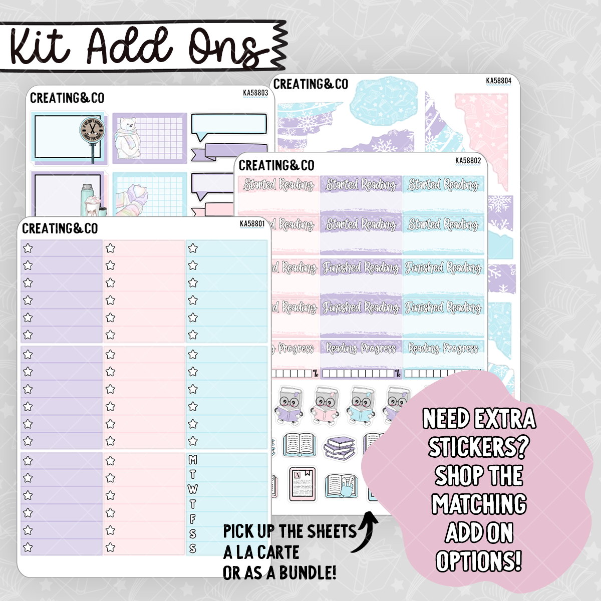 Hooked on Hockey Vertical Weekly Planner Kit - BK588