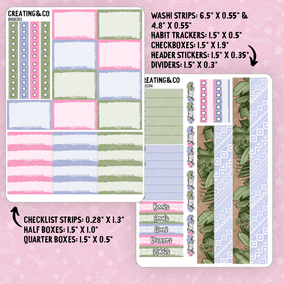 Lost Pages Vertical Weekly Planner Kit - BK603