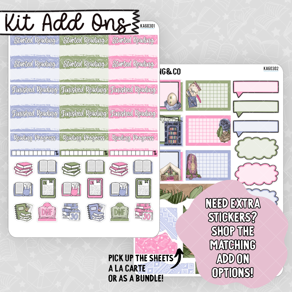 Lost Pages Vertical Weekly Planner Kit - BK603