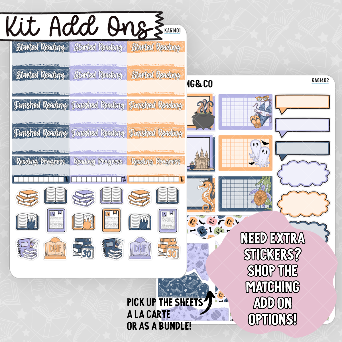 Wicked Waves Vertical Weekly Planner Kit - BK614