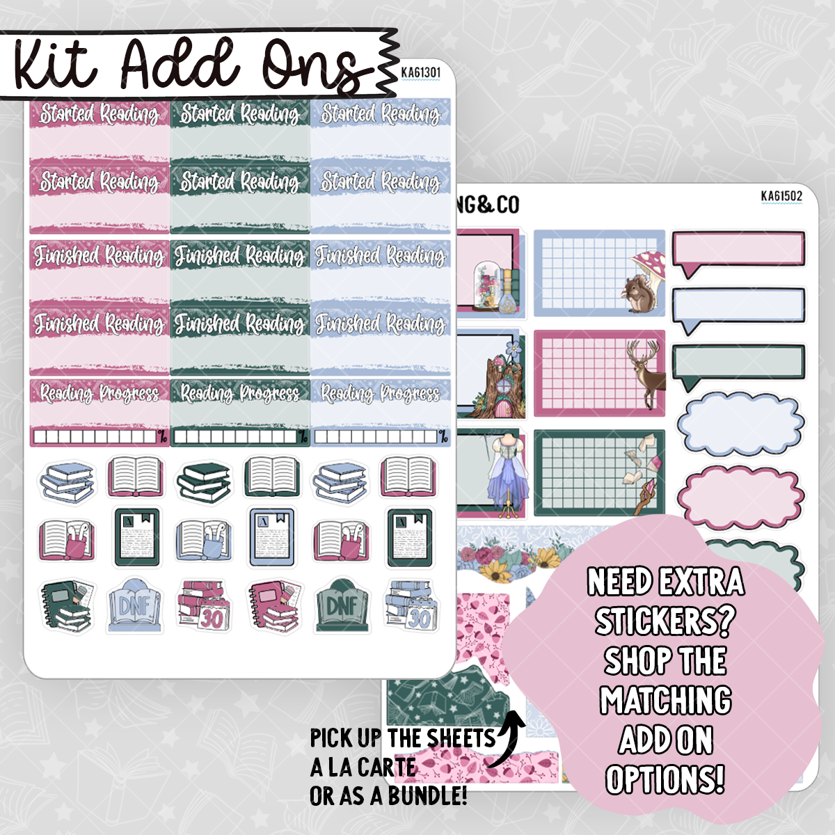 Fae & Folklore Vertical Weekly Planner Kit - BK615