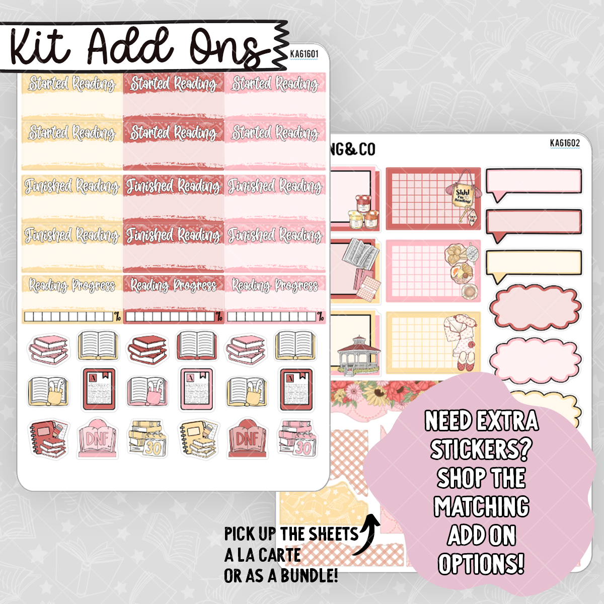 Fox & Folio Vertical Weekly Planner Kit - BK616