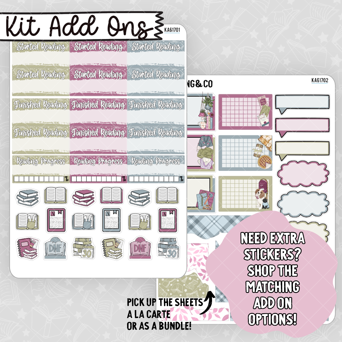 Autumn Adventure Vertical Weekly Planner Kit - BK617