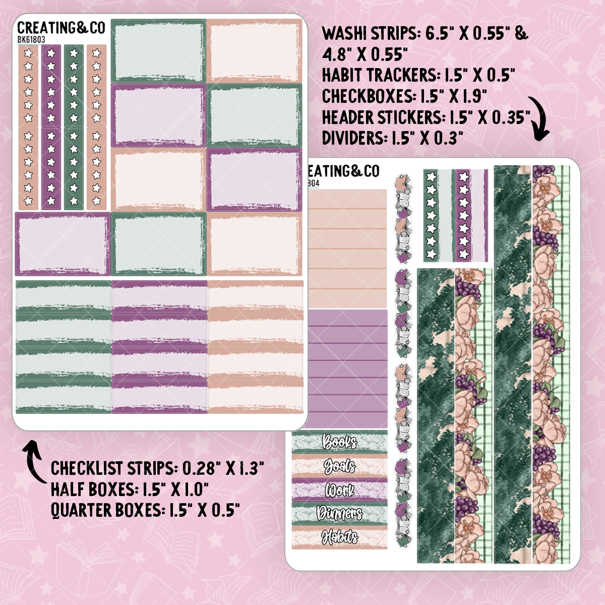 The Story Cellar Vertical Weekly Planner Kit - BK618