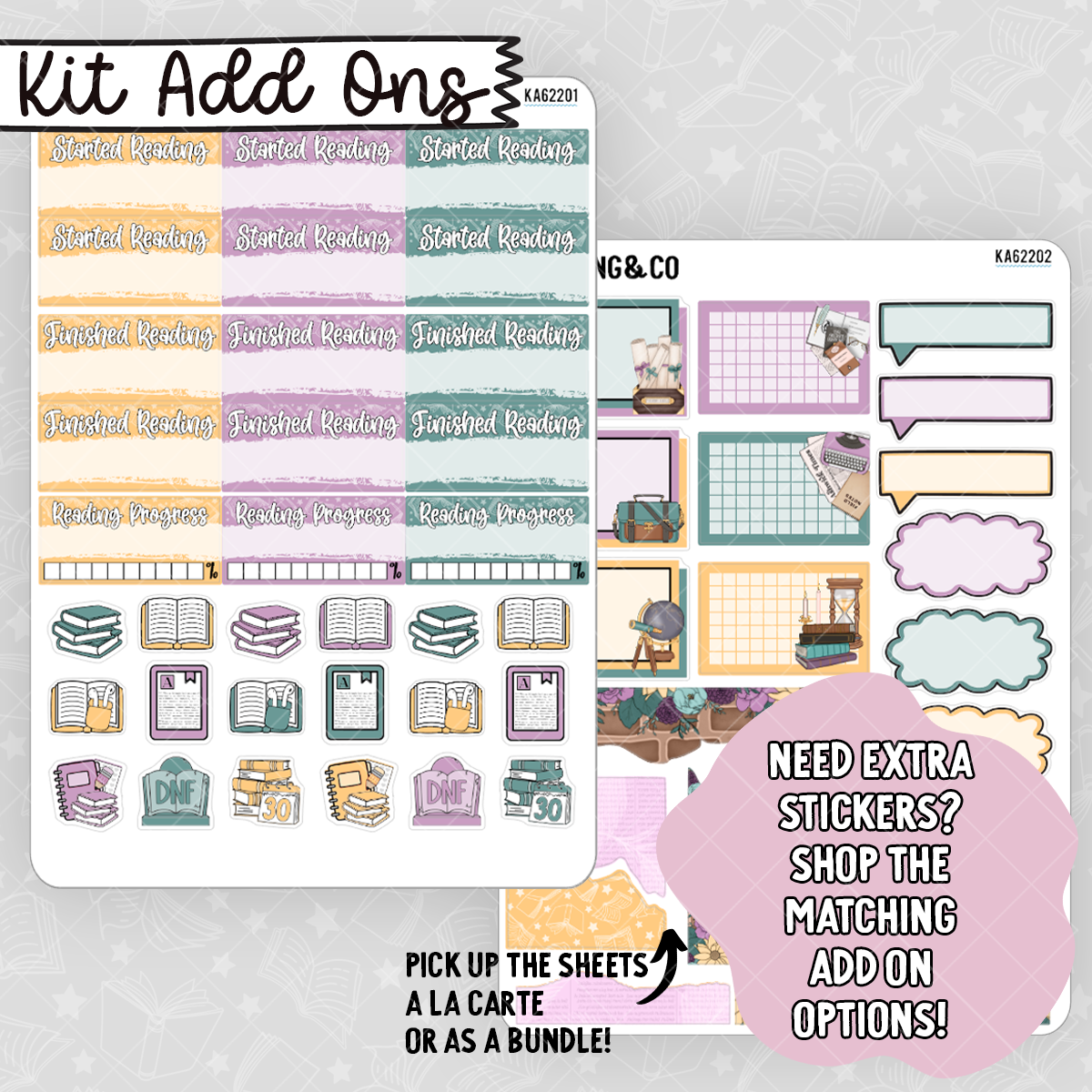 Academic Wisdom Vertical Weekly Planner Kit - BK622