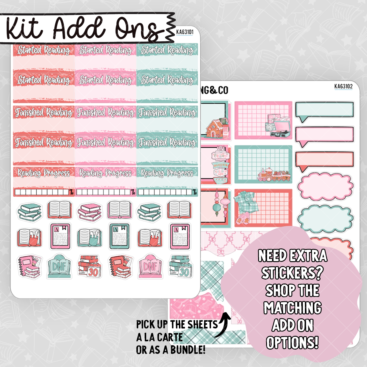 Sugarplum Stories Vertical Weekly Planner Kit - BK631