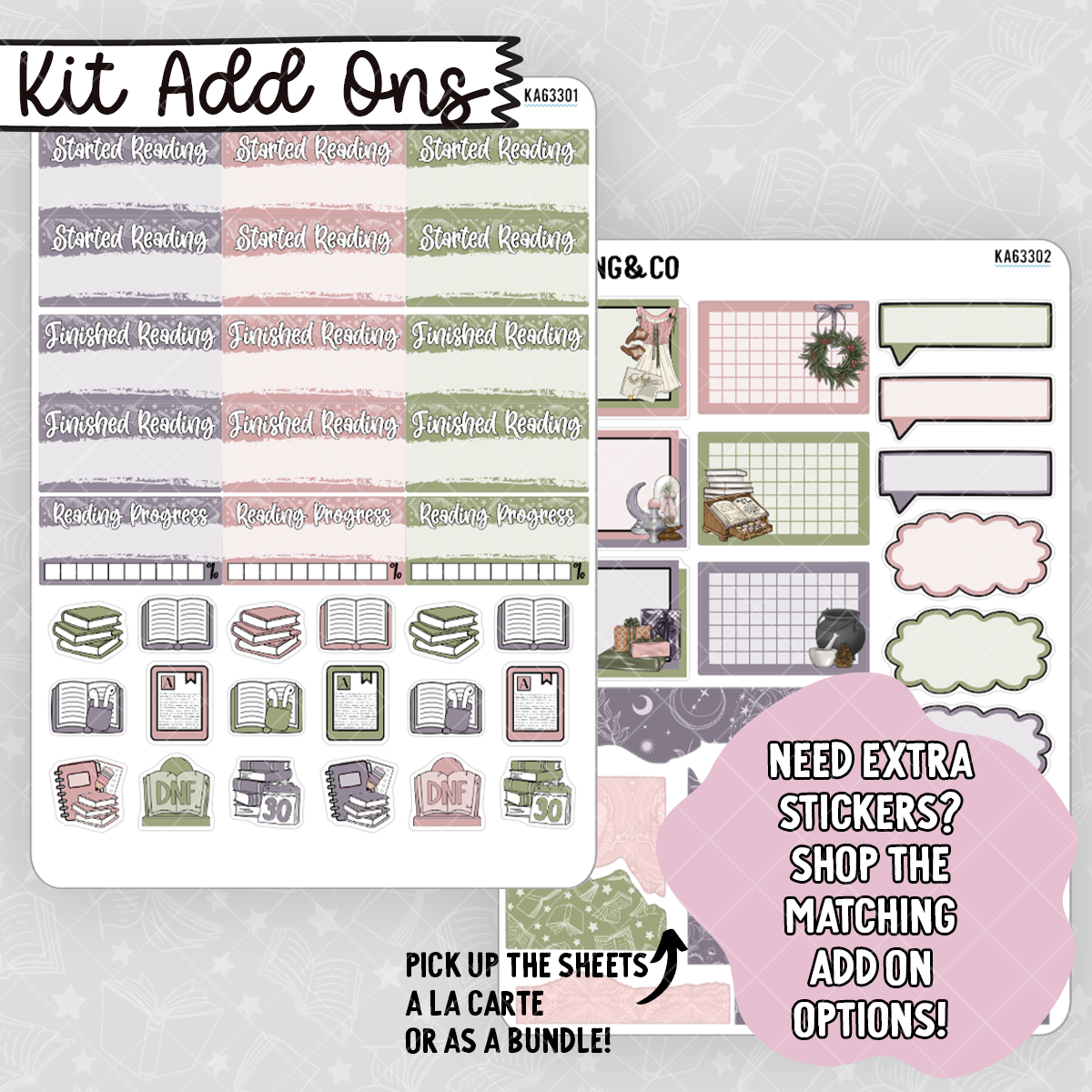 Solstice Wishes Vertical Weekly Planner Kit - BK633