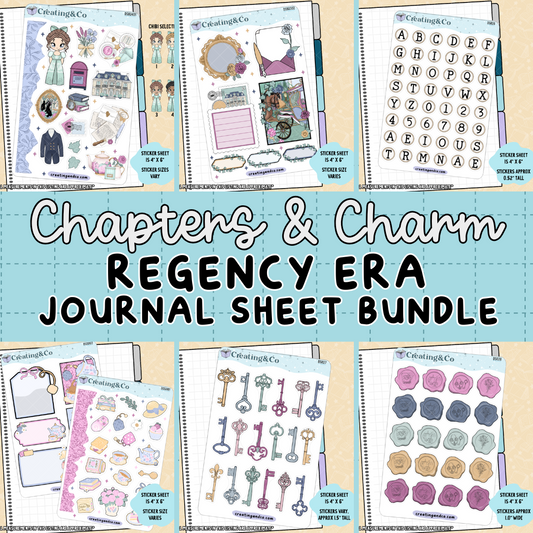 Chapters & Charm JOURNAL SHEET ONLY Bundle