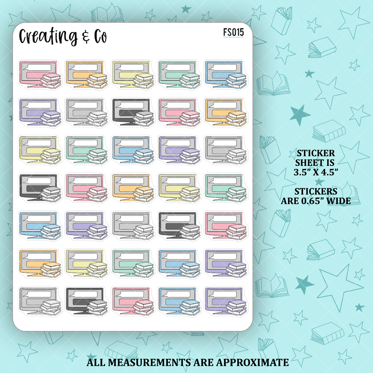 Book Box Delivered Stickers Functional Stickers – Creating & Co book-box-delivered-stickers-functional-stickers-creating-co