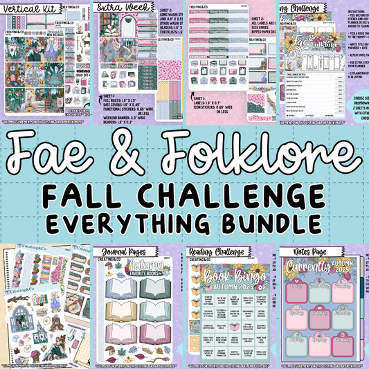 Fae & Folklore 2025 Fall EVERYTHING Bundle aka the Michelle Bundle