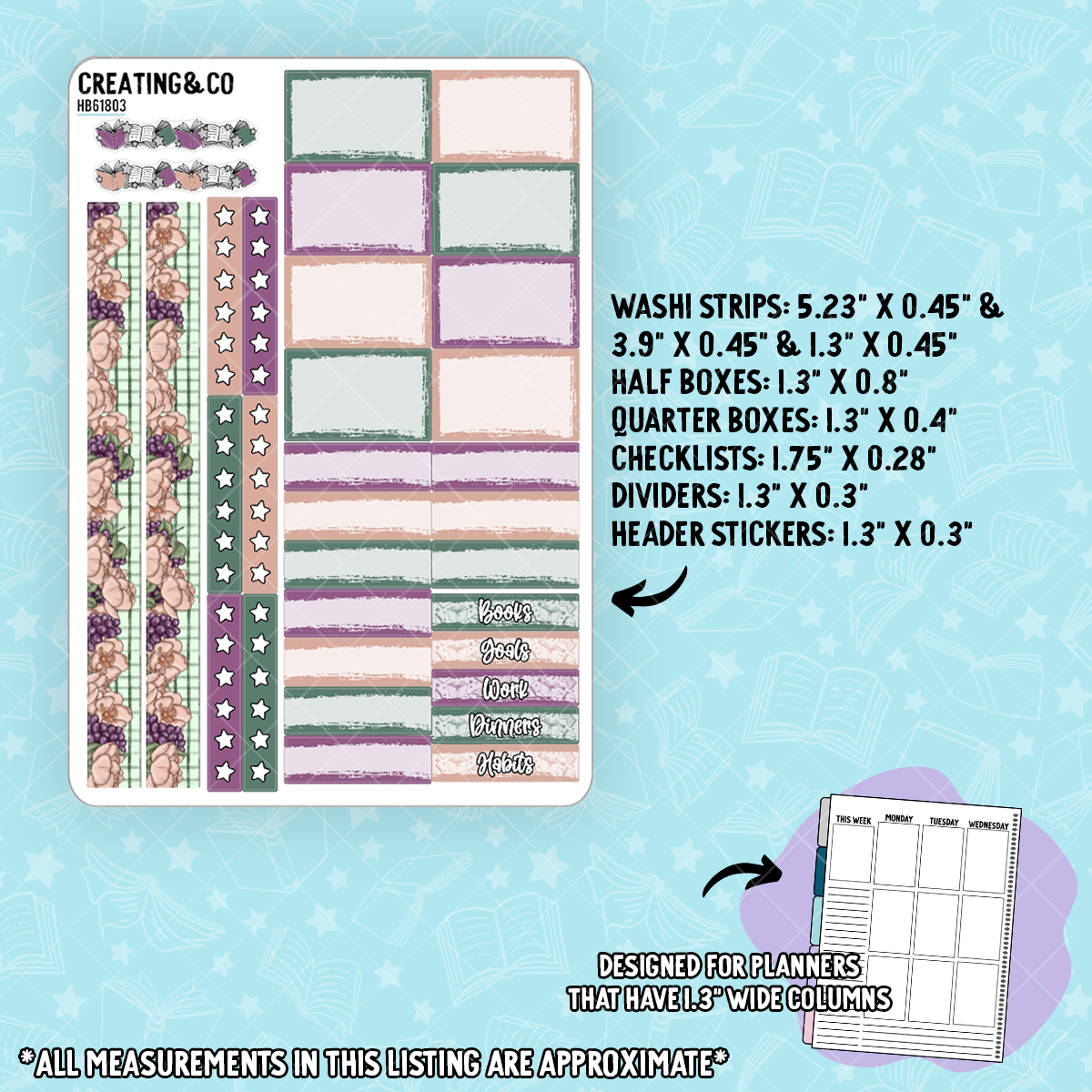 The Story Cellar Hobonichi Kit + Reading Challenge Bundle