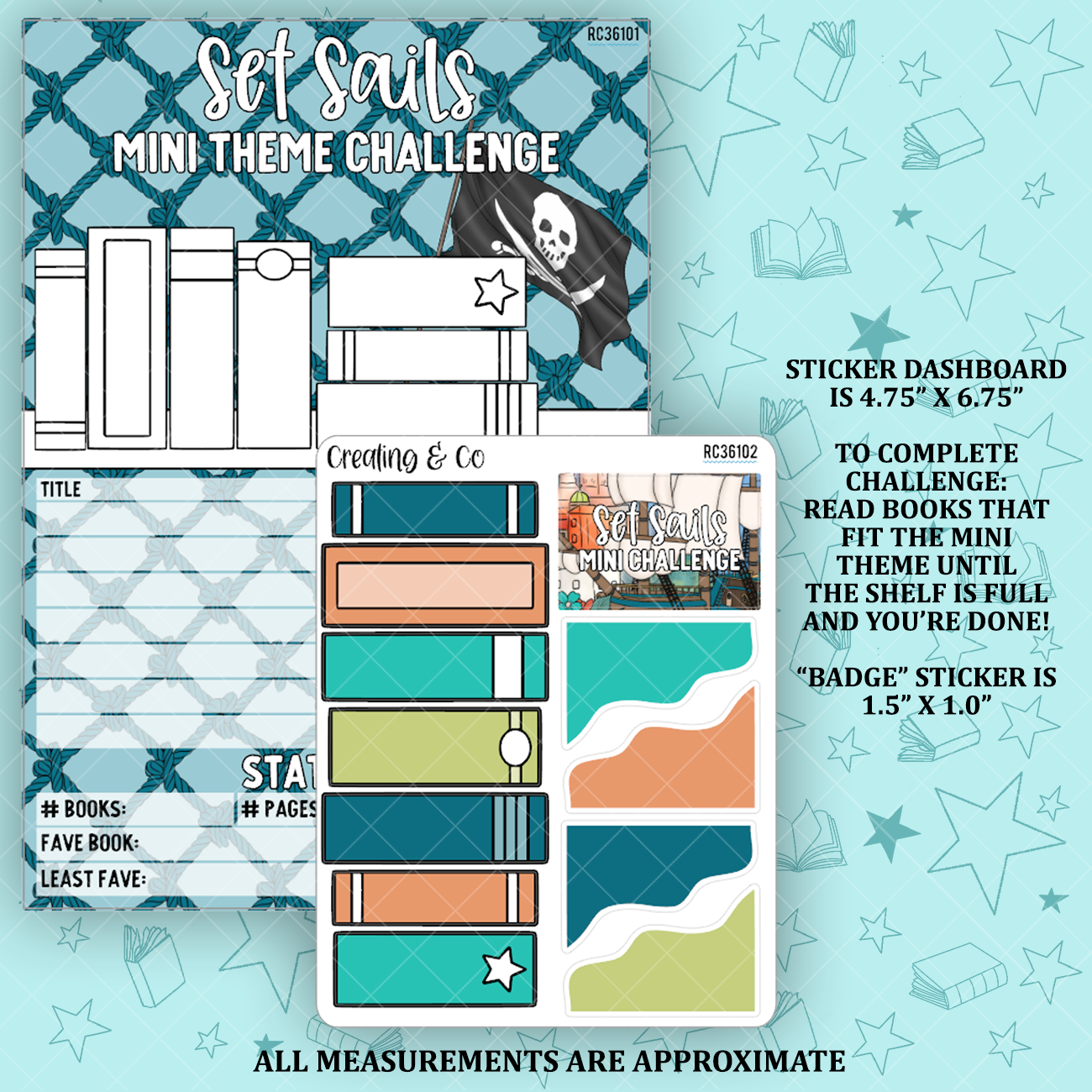 Set Sails Mini Theme Reading Challenge - xRC361