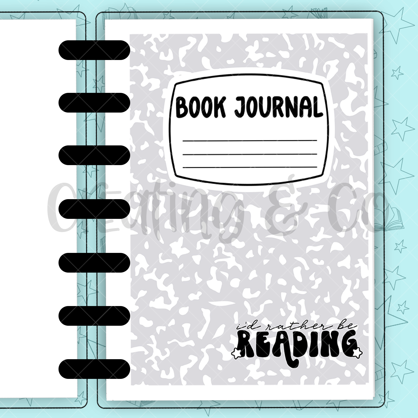 2025 Year Overview Bookish Inserts Build Your Own Book Journal System