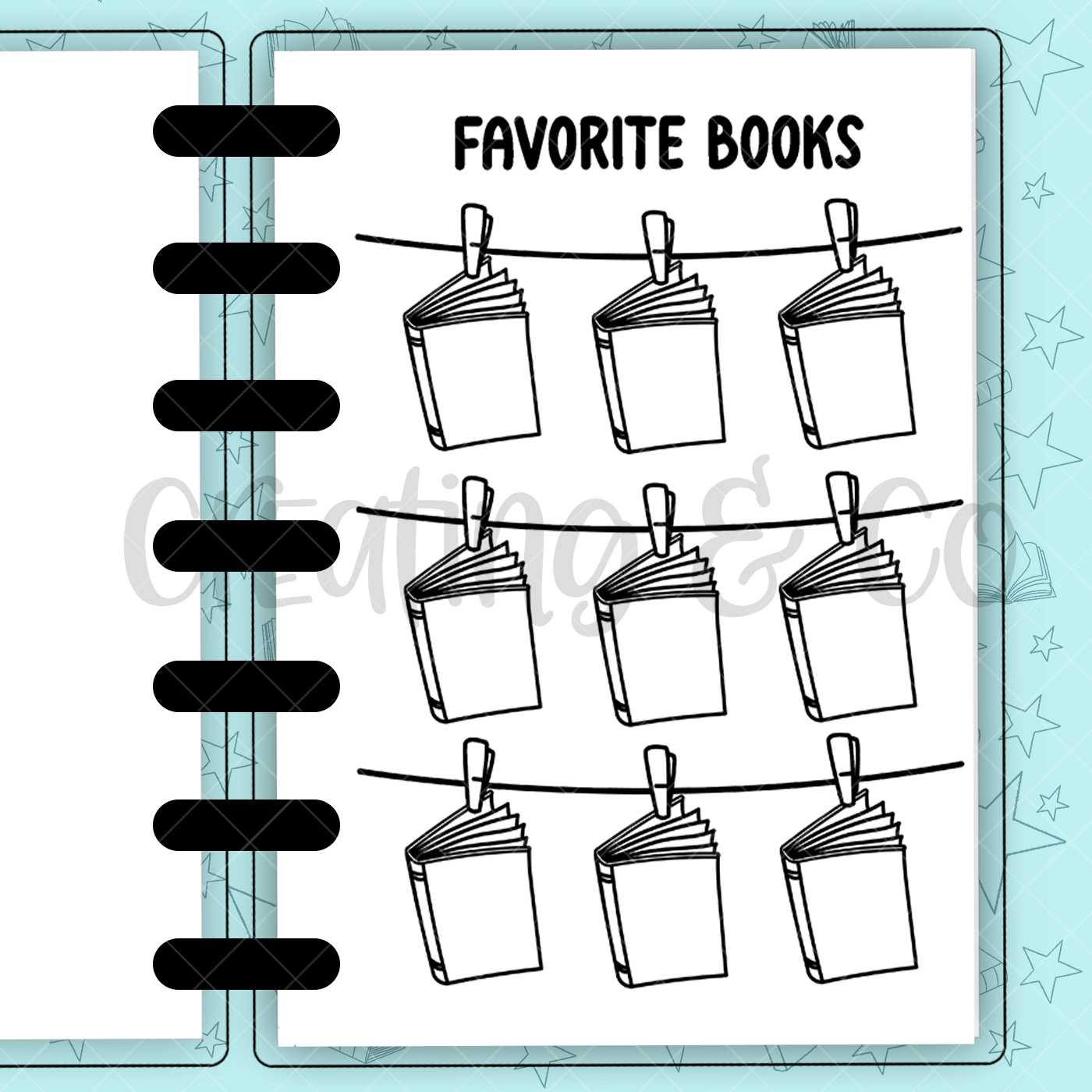 2025 Year Overview Bookish Inserts Build Your Own Book Journal System