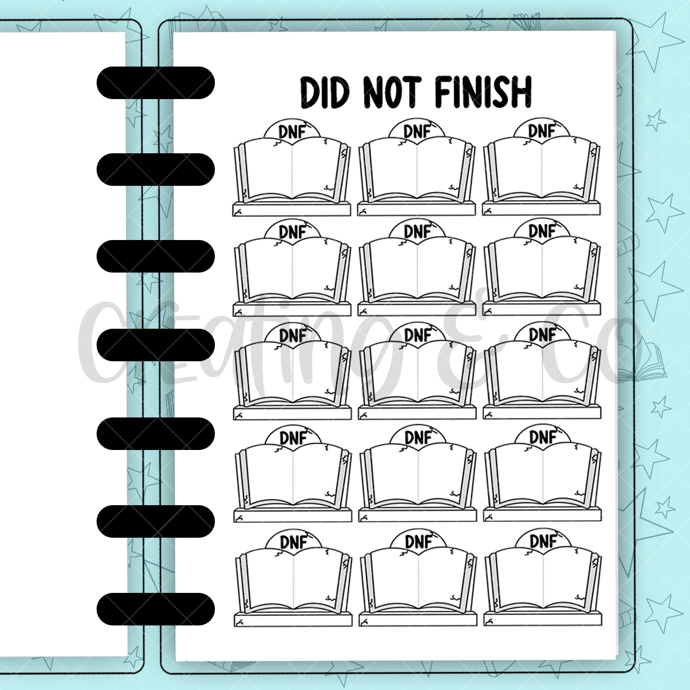 2025 Year Overview Bookish Inserts Build Your Own Book Journal System