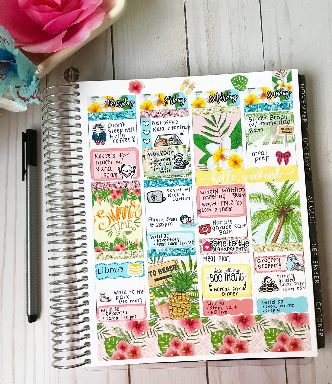 How to Use Your Planner to Get Healthy