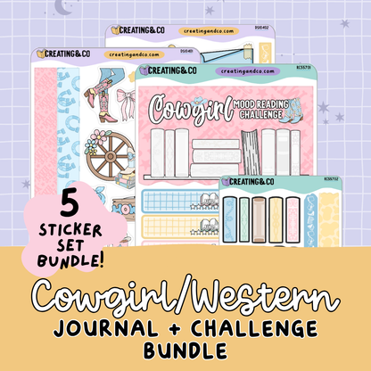 Cowgirl/Western Journal + Challenge Bundle