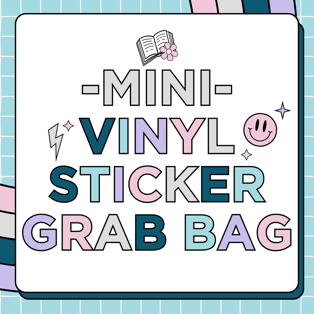 Mini Vinyl Sticker Grab Bag (10 Stickers Included)