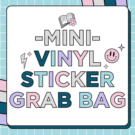 Mini Vinyl Sticker Grab Bag (10 Stickers Included)