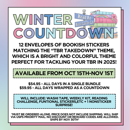 2024 Winter Countdown: TBR Takedown **NO REWARDS CODES PLEASE**