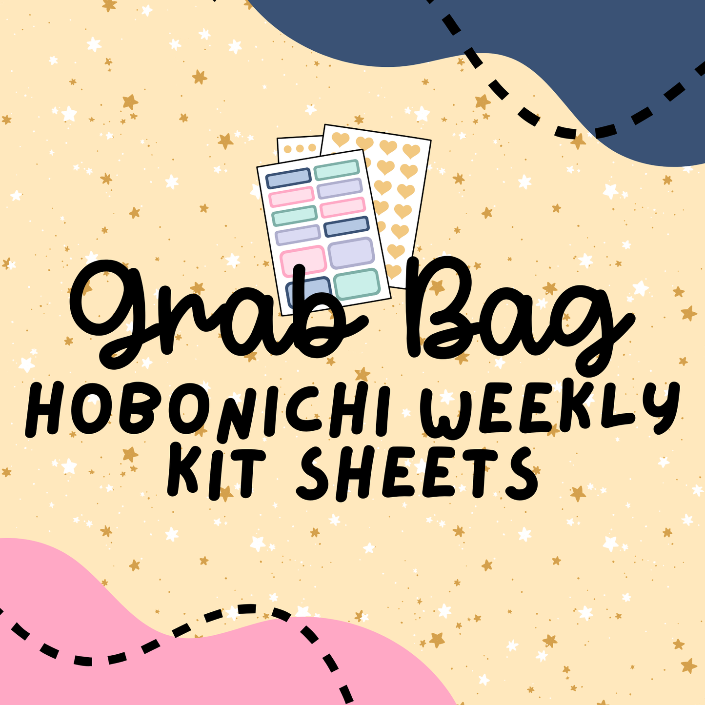Hobonichi Weekly Kit Sheet Grab Bag - 5 Sheets