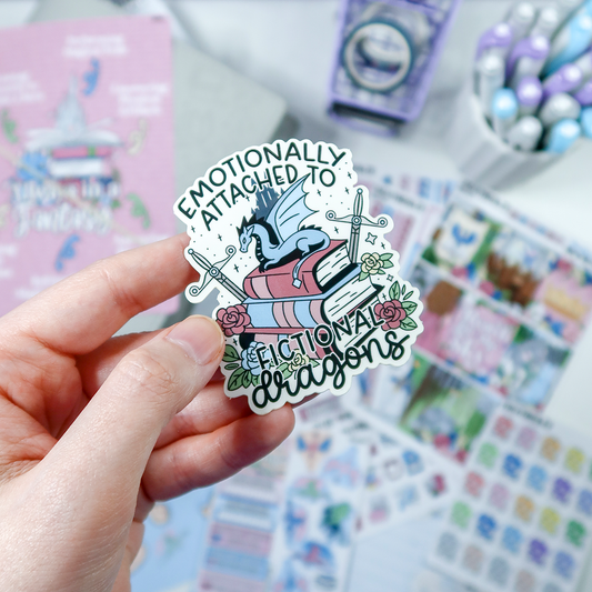 Fictional Dragons Vinyl Die Cut Sticker - FDV