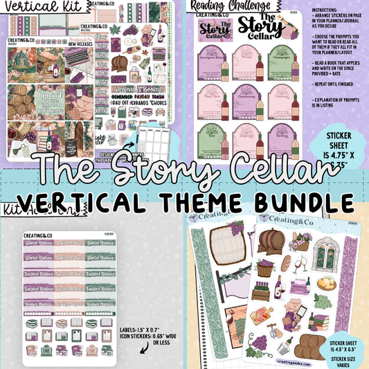 The Story Cellar Vertical Kit + Journal + Reading Challenge Bundle