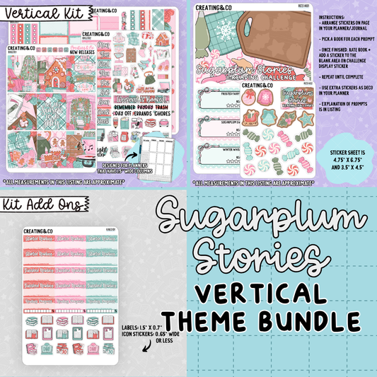 Sugarplum Stories Sweet Christmas Weekly Kit Challenge Bundle