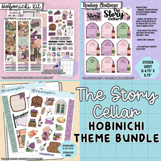 The Story Cellar Hobonichi Kit + Reading Challenge Bundle