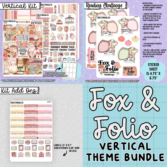 Fox & Folio Vertical Kit + Challenge Bundle