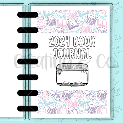 2024 Year Overview Bookish Inserts Build Your Own Book Journal System