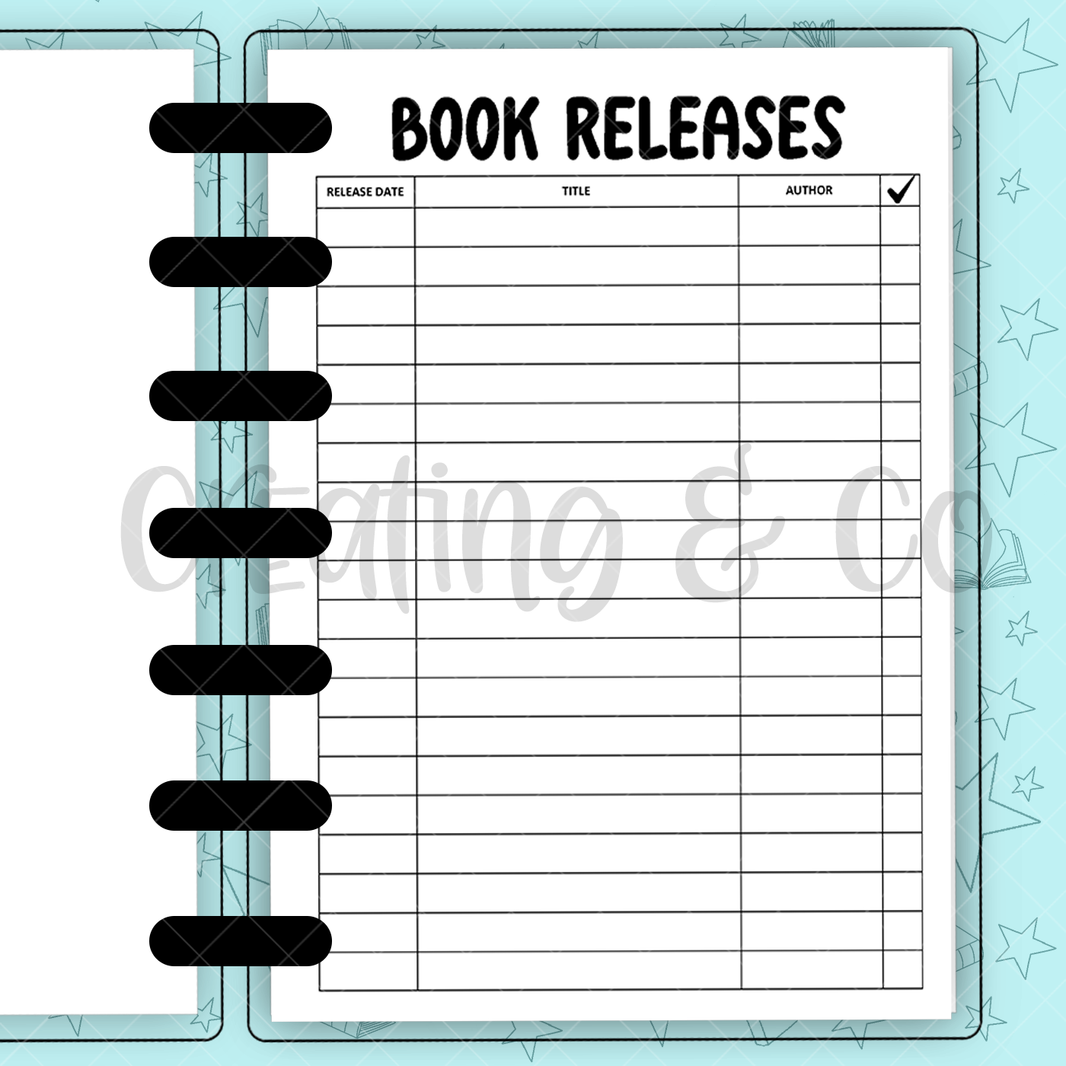 Build Your Own Reading Journal – Creating & Co