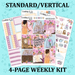 Happily Ever After Vertical Weekly Planner Kit  - BK479