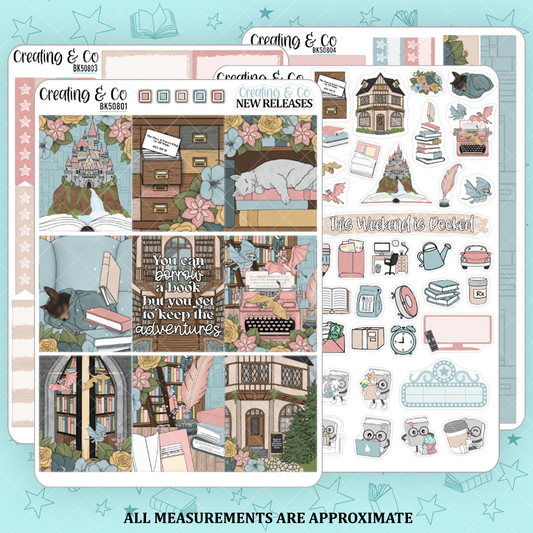 Magical Library Vertical Weekly Planner Kit  - BK508