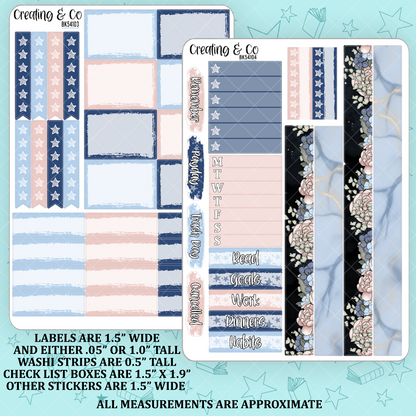 Lost in Fantasy Vertical Weekly Planner Kit  - BK541