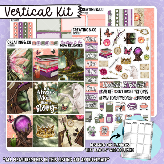 More Than a Story Vertical Weekly Planner Kit  - BK569