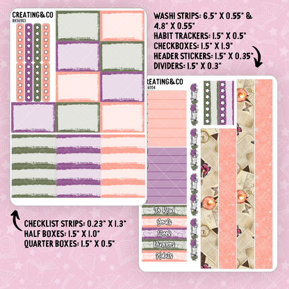 More Than a Story Vertical Weekly Planner Kit  - BK569