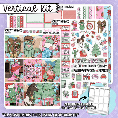 Holly Dolly Vertical Weekly Planner Kit  - BK574