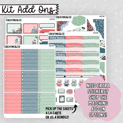 Spooky Little Christmas Vertical Weekly Planner Kit  - BK577