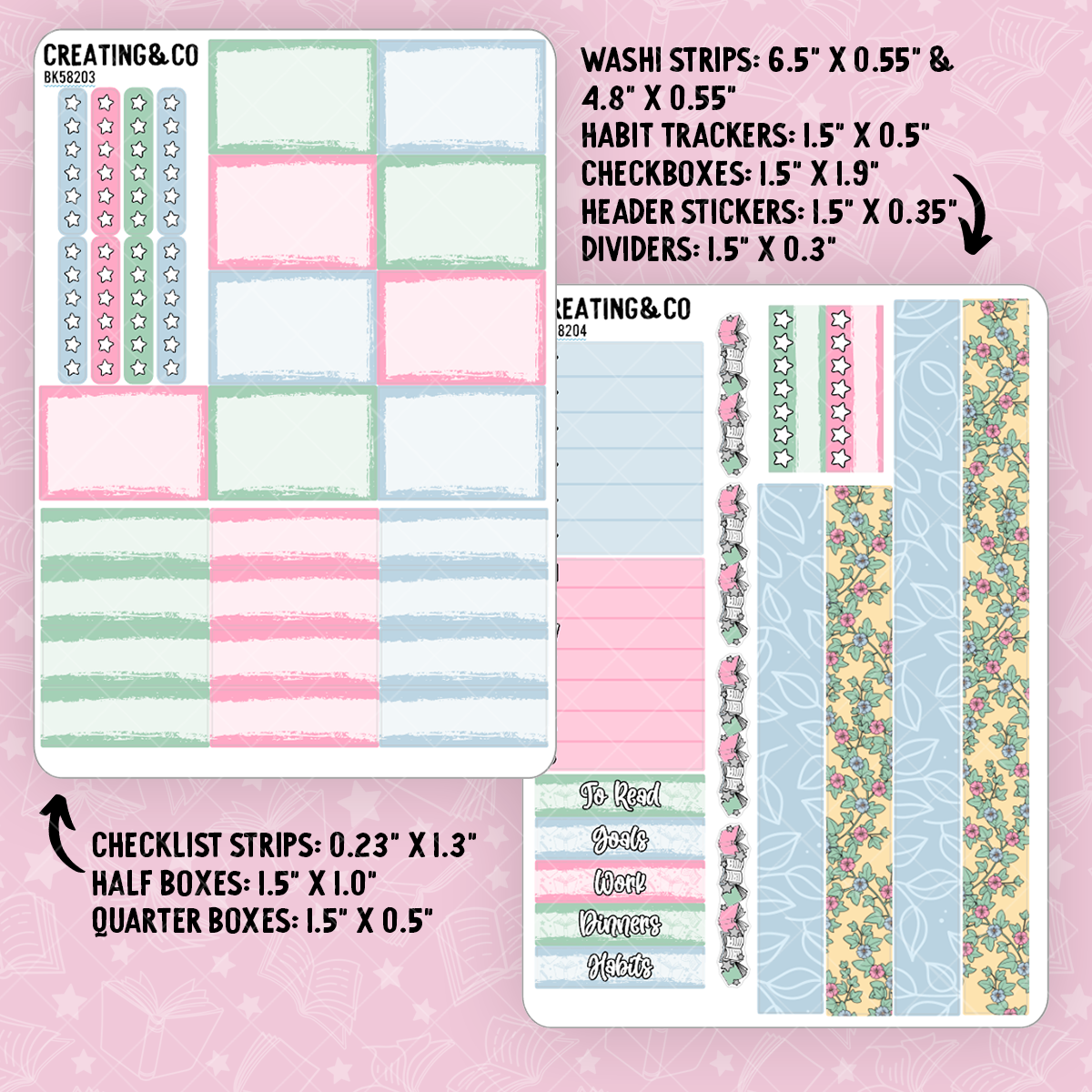 Natural Wonder Vertical Weekly Planner Kit  - BK582