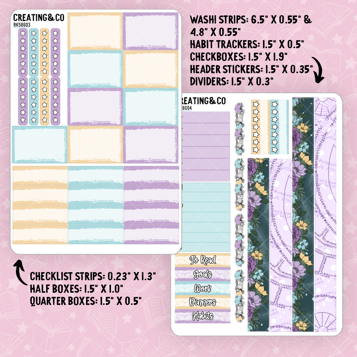 Stars Align Vertical Weekly Planner Kit  - BK586