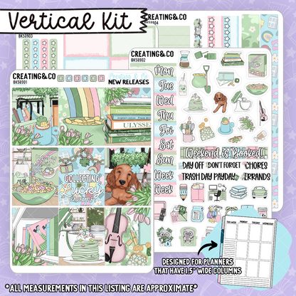 Lucky Charms Vertical Weekly Planner Kit  - BK589